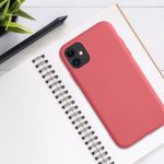 Husa pentru iPhone 11, Silicon, Roz, 50791.219 fotografia produsului View 3 S