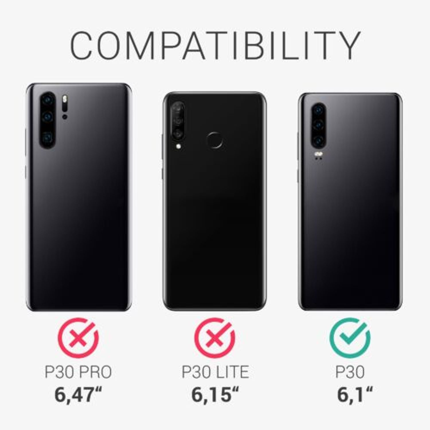 Husa pentru Huawei P30, Silicon, Verde, 47410.207 fotografia produsului View 6 L