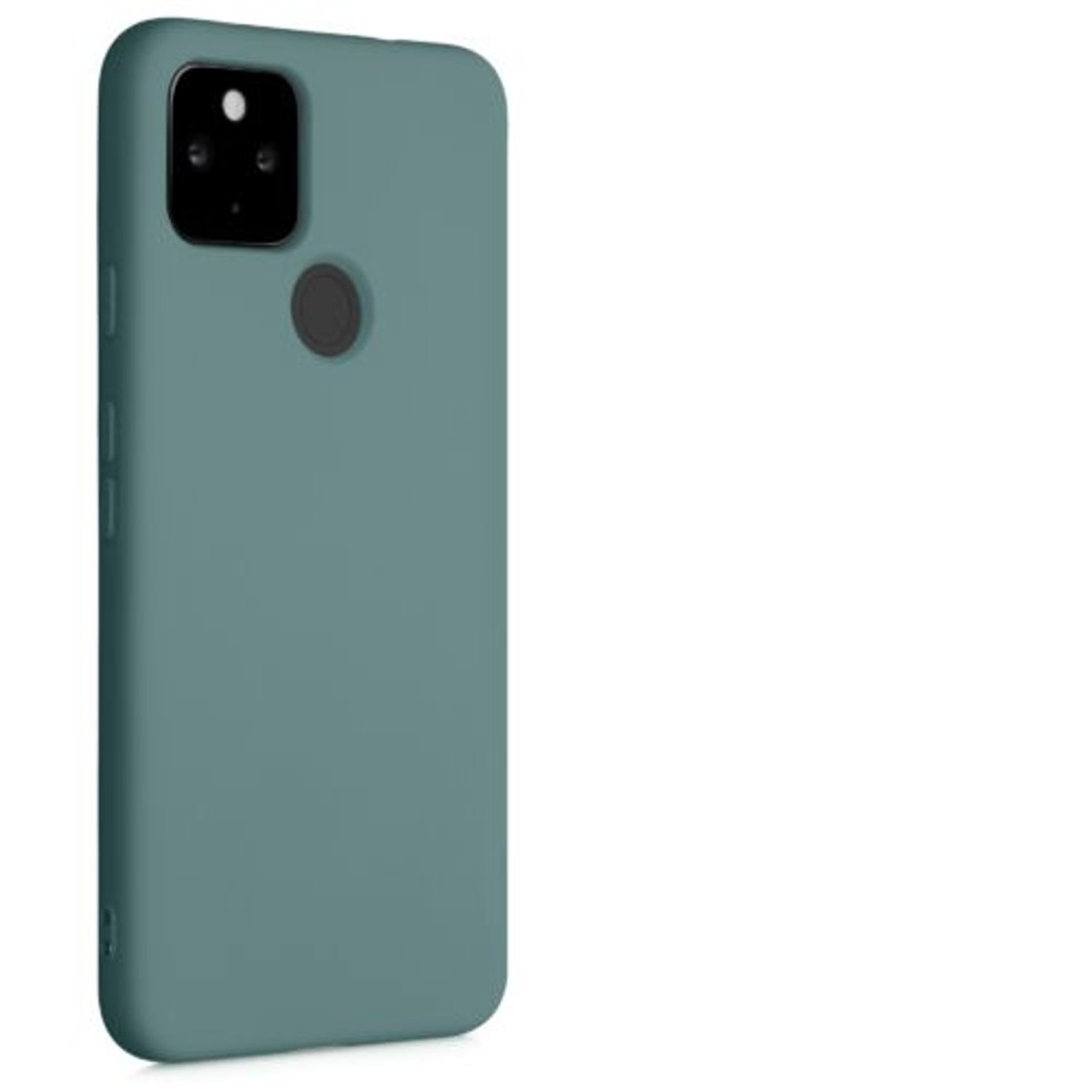Husa pentru Google Pixel 4a 5G, Silicon, Verde, 53779.207 fotografia produsului View 9 L