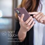 Husa pentru Xiaomi Redmi Note 10 5G, Silicon, Mov, 54948.181 fotografia produsului View 6 S