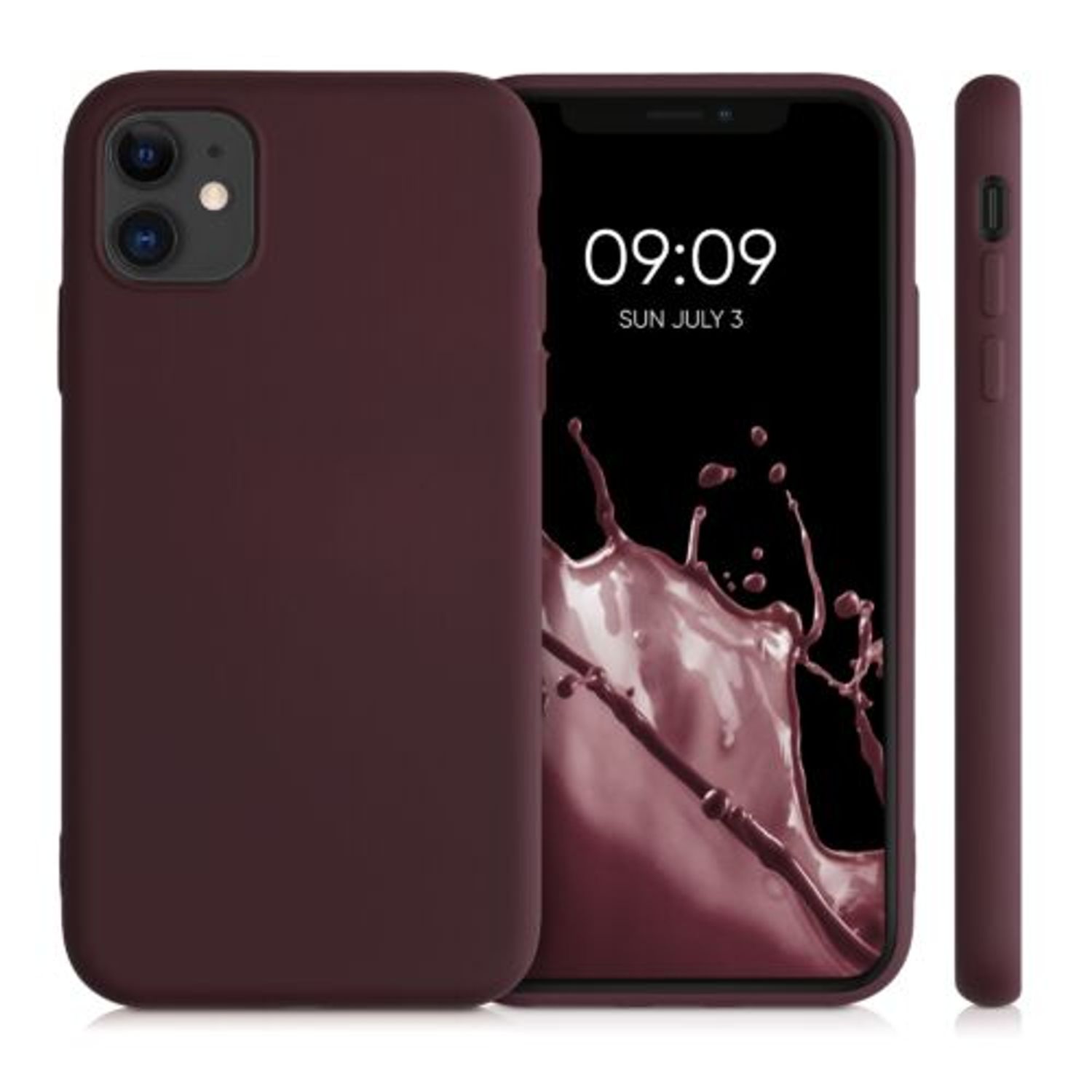 Husa pentru iPhone 11, Silicon, Violet, 50791.190 fotografia produsului View 2 L