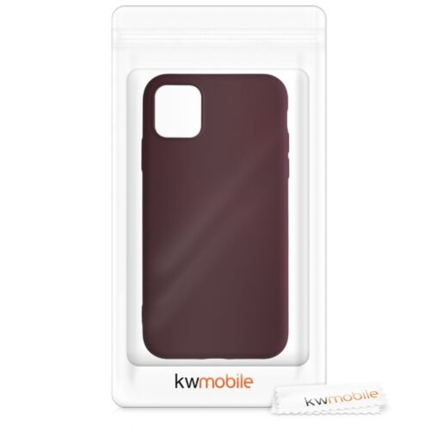 Husa pentru iPhone 11, Silicon, Violet, 50791.190 fotografia produsului View 7 L