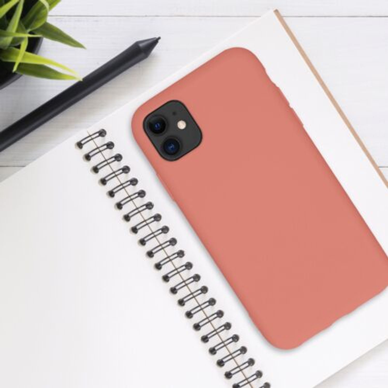 Husa pentru Apple iPhone 11, Silicon, Roz, 50791.215 fotografia produsului View 3 L