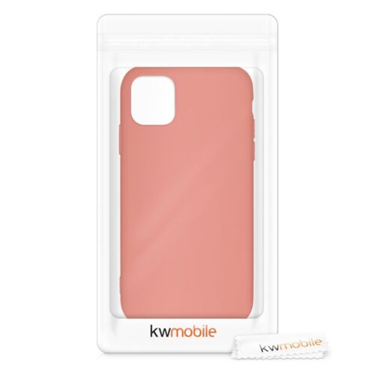 Husa pentru Apple iPhone 11, Silicon, Roz, 50791.215 fotografia produsului View 7 L