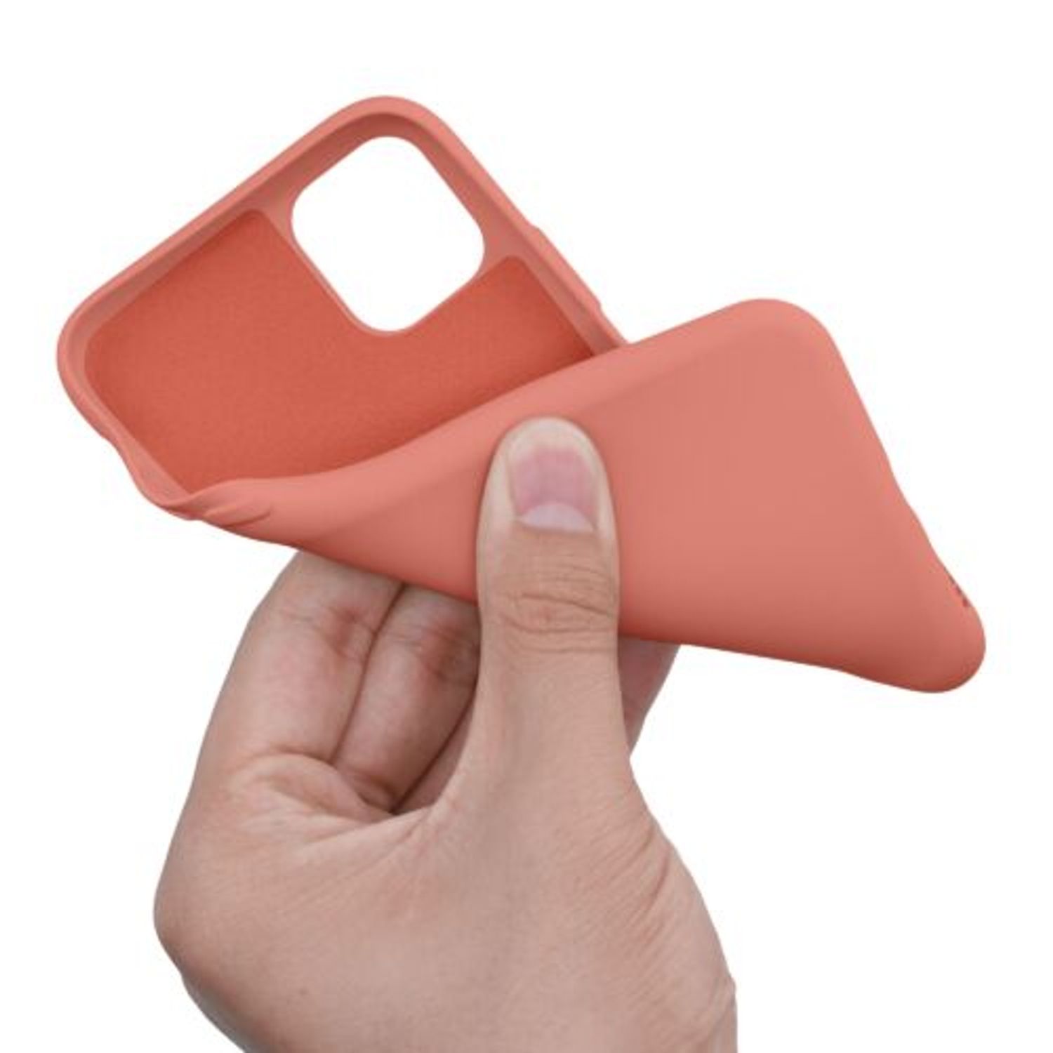 Husa pentru Apple iPhone 11, Silicon, Roz, 50791.215 fotografia produsului View 8 L