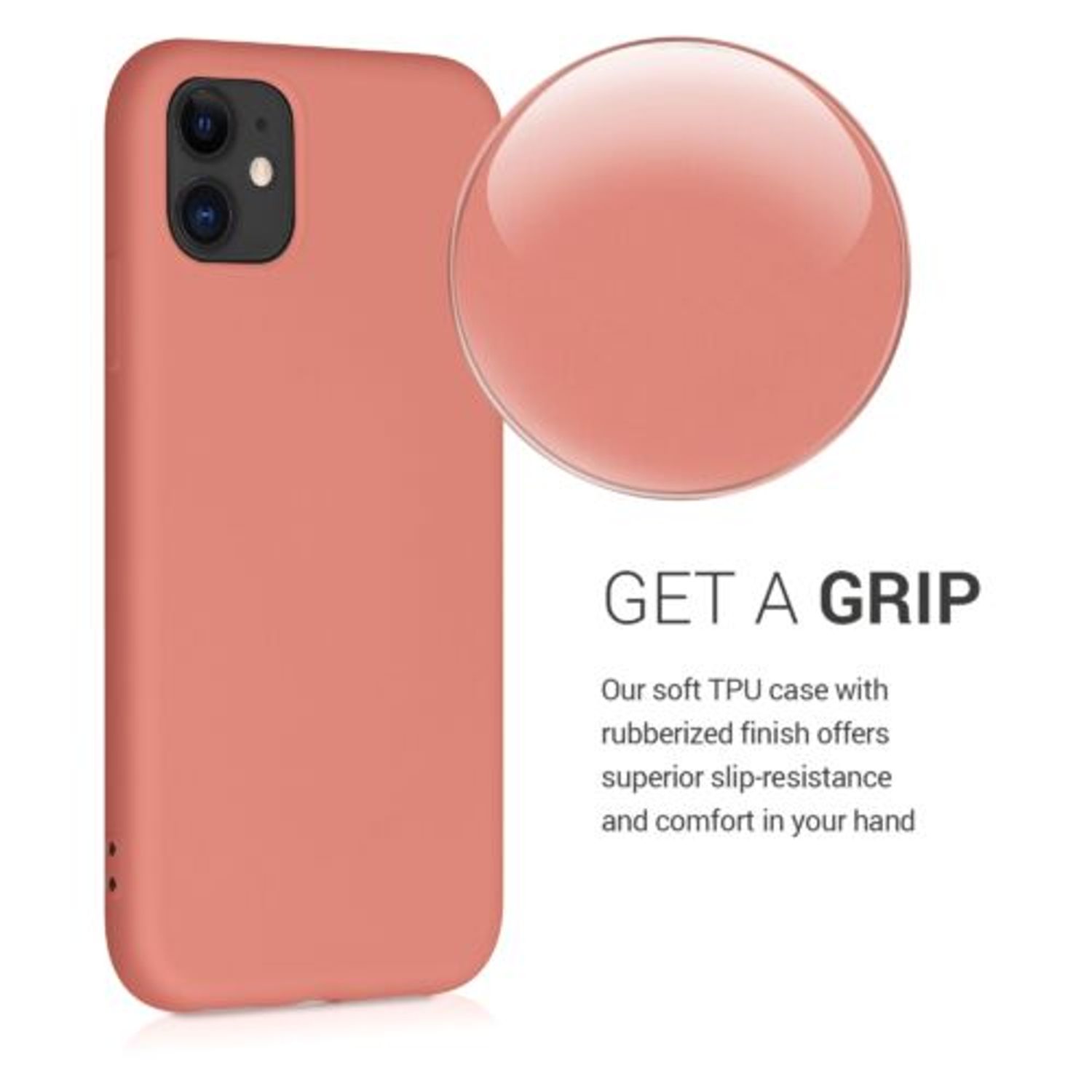 Husa pentru Apple iPhone 11, Silicon, Roz, 50791.215 fotografia produsului View 5 L