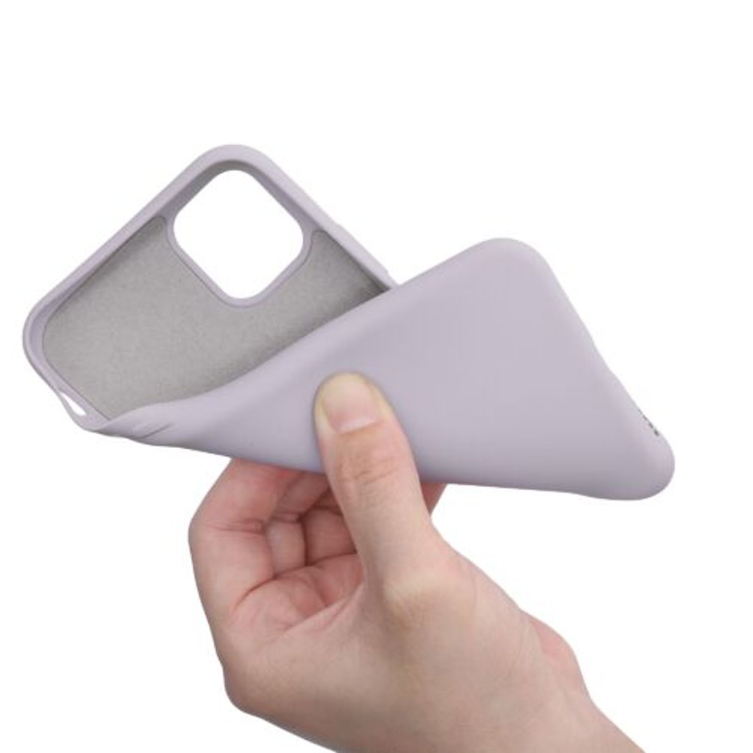 Husa pentru Apple iPhone 11, Silicon, Mov, 50791.192 fotografia produsului View 8 L