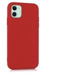 Husa pentru Apple iPhone 11, Silicon, Rosu, 50791.09 fotografia produsului View 9 S