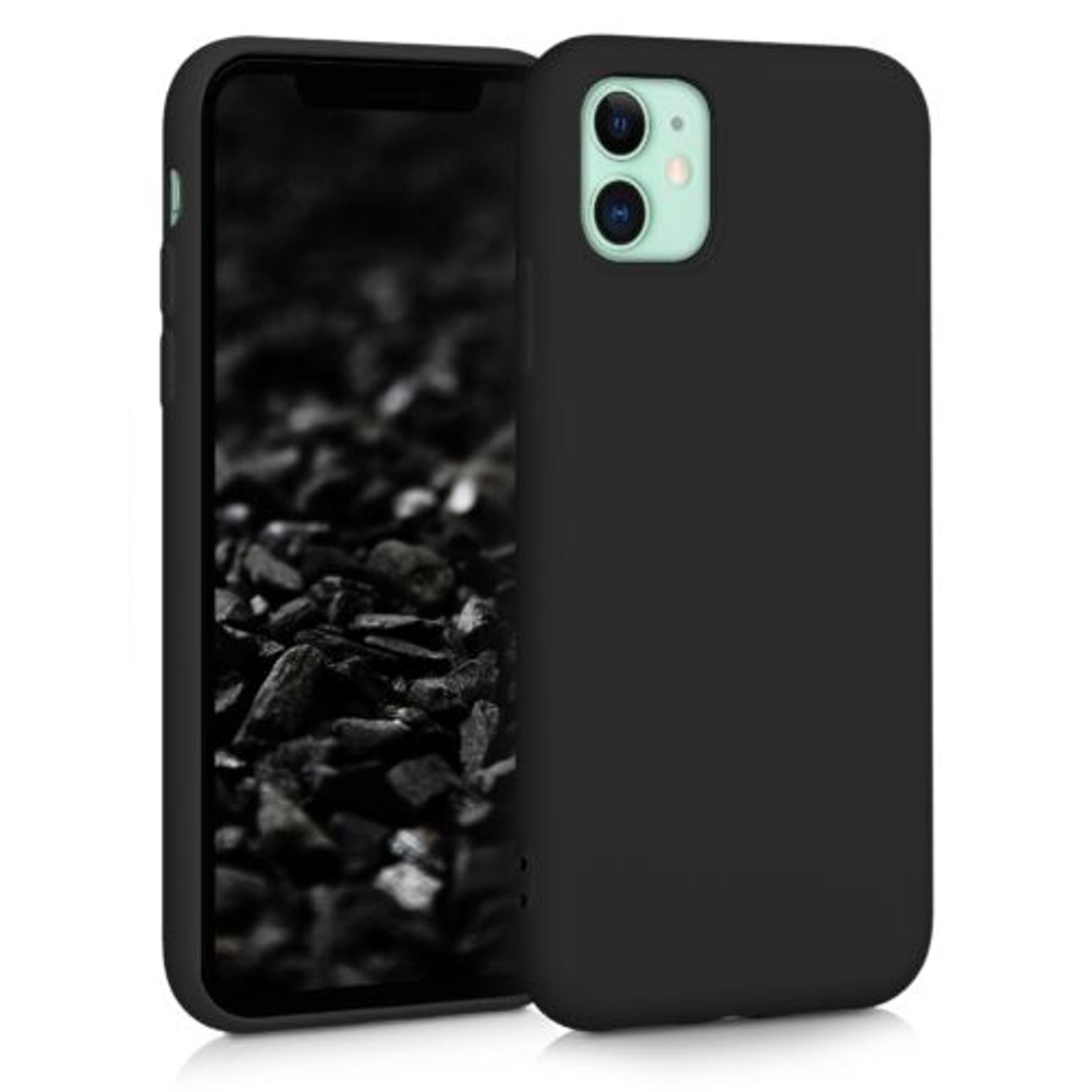 Husa pentru Apple iPhone 11, Silicon, Negru, 50791.47 fotografia produsului