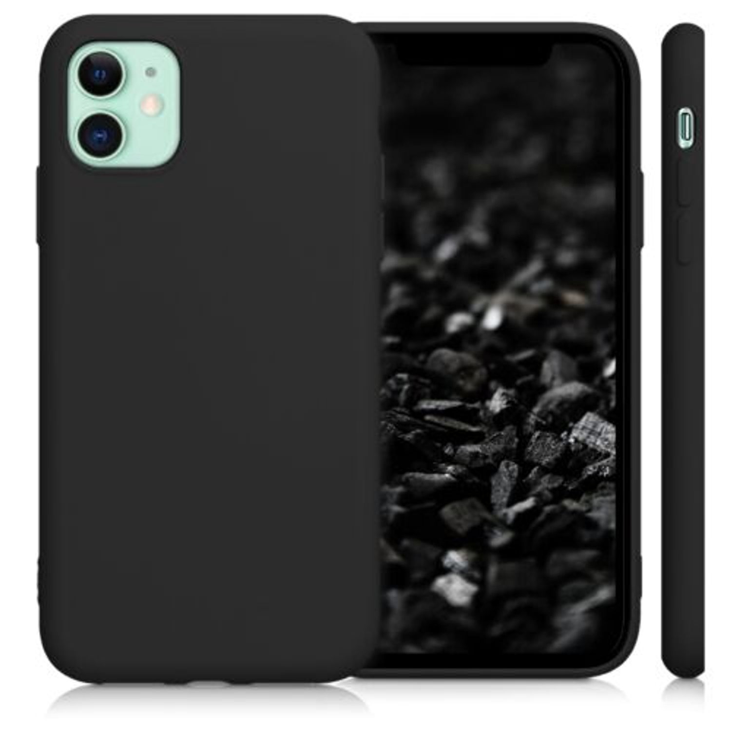 Husa pentru Apple iPhone 11, Silicon, Negru, 50791.47 fotografia produsului View 2 L
