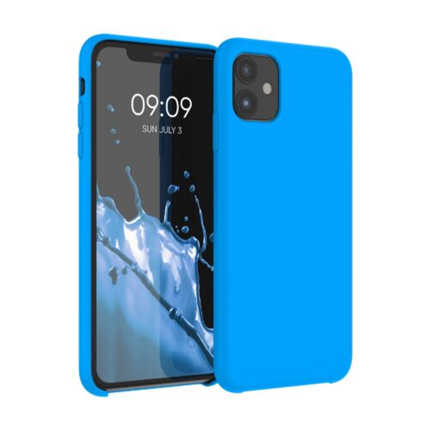 Husa pentru iPhone 11, Silicon, Albastru, 49724.157 fotografia produsului