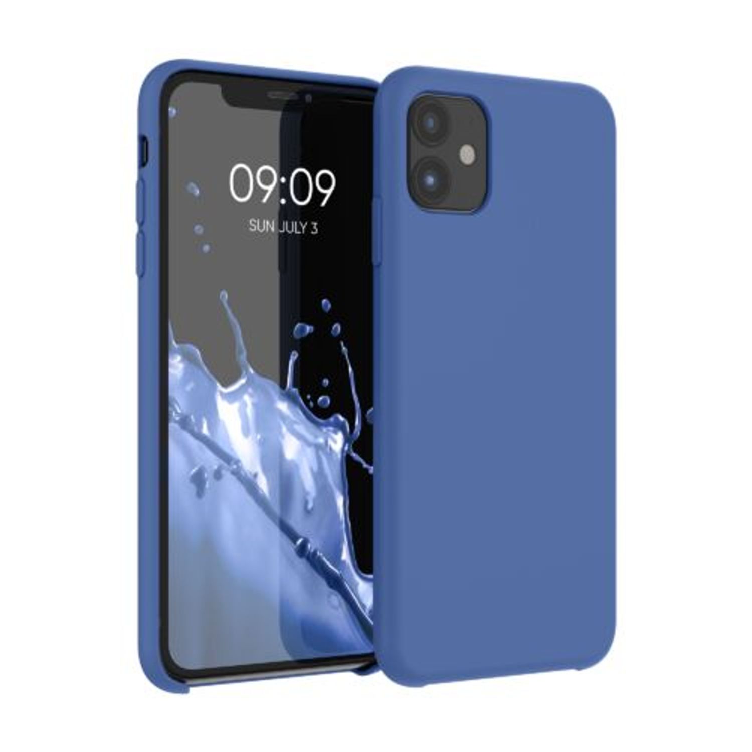 Husa pentru iPhone 11, Silicon, Albastru, 49724.17 fotografia produsului