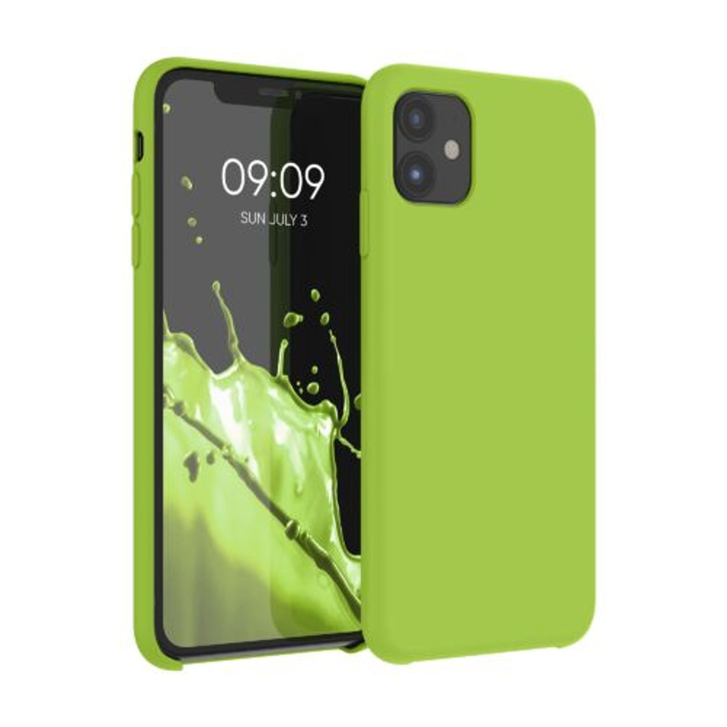 Husa pentru iPhone 11, Silicon, Verde, 49724.220 fotografia produsului