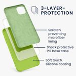 Husa pentru iPhone 11, Silicon, Verde, 49724.220 fotografia produsului View 6 S