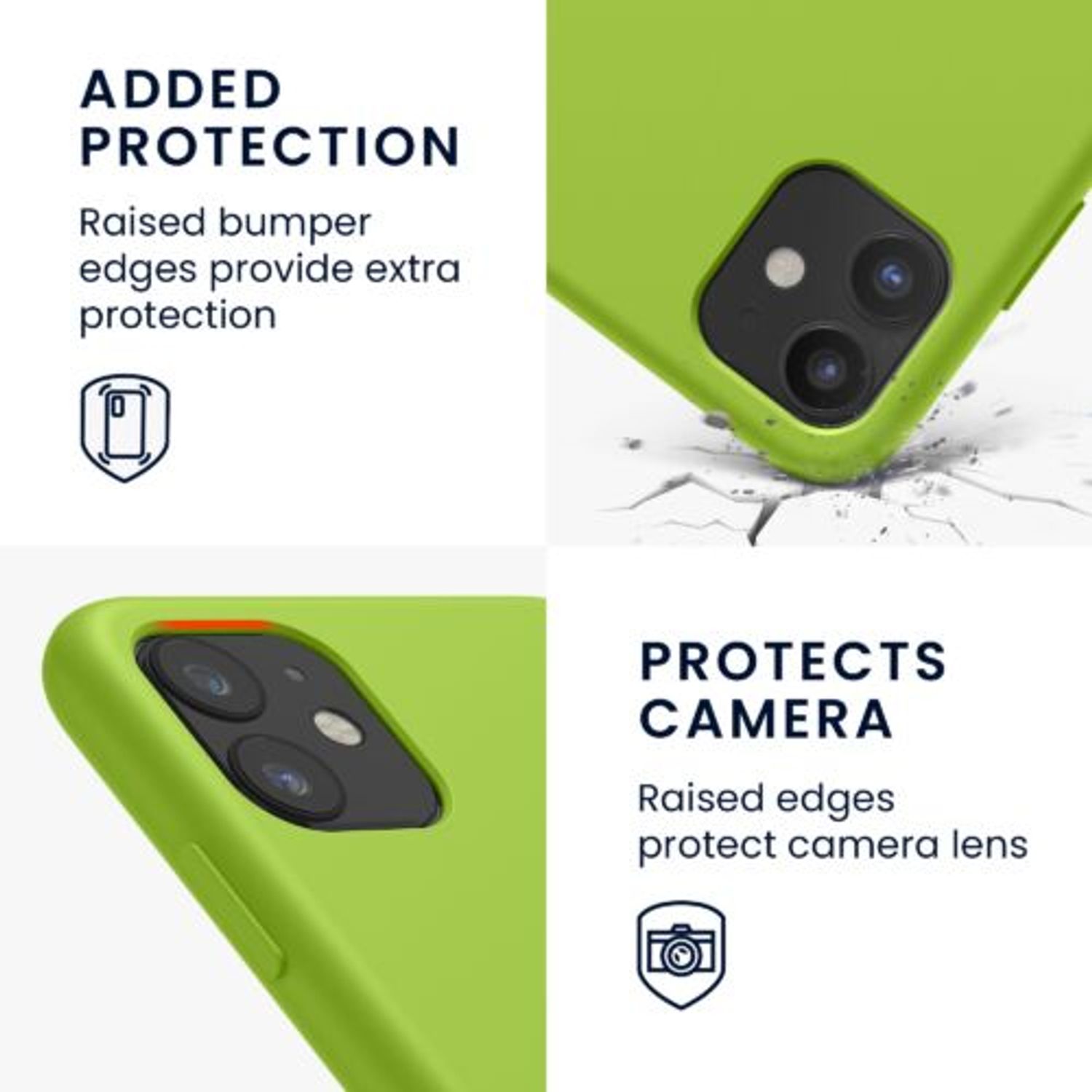 Husa pentru iPhone 11, Silicon, Verde, 49724.220 fotografia produsului View 7 L