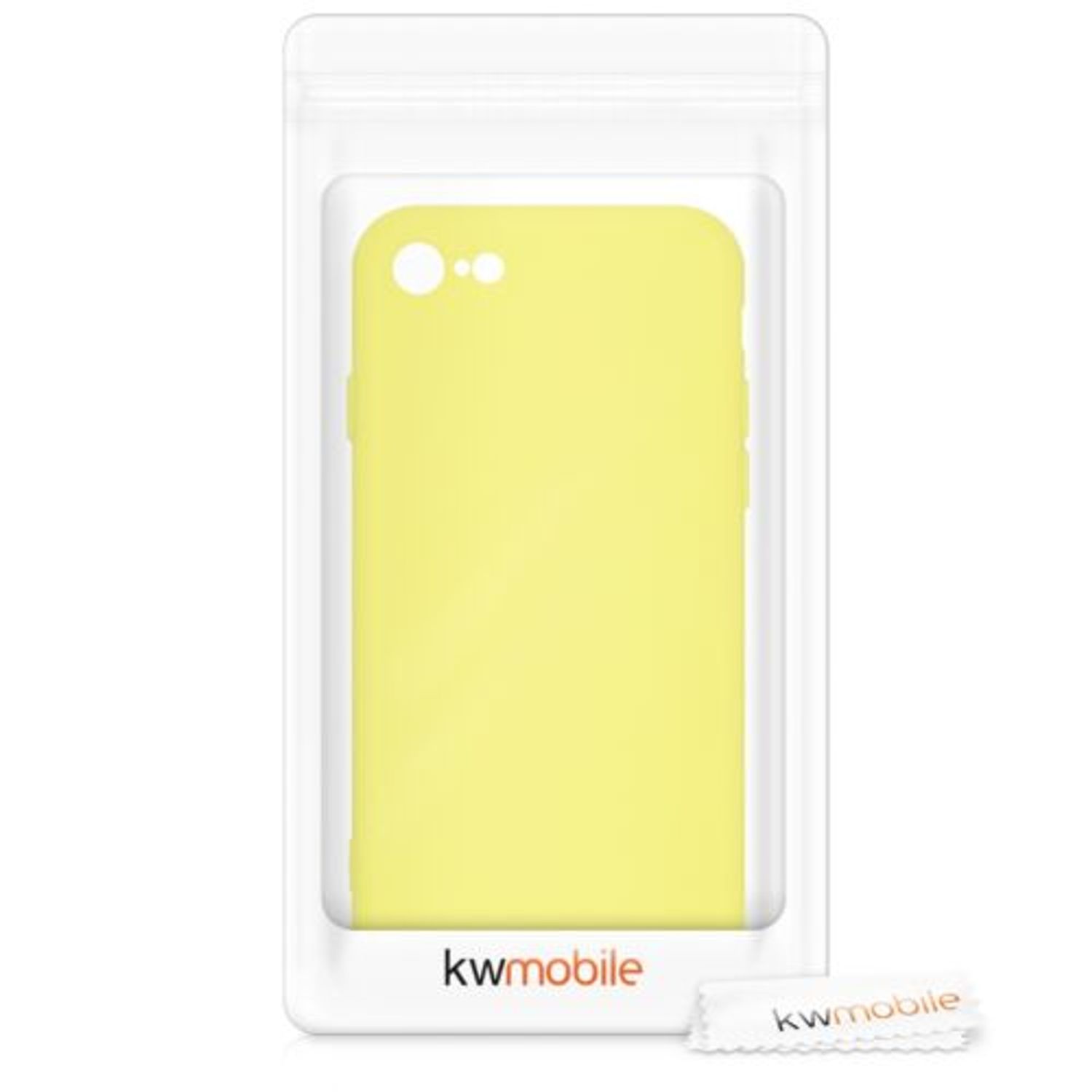 Husa pentru Apple iPhone 8/iPhone 7/iPhone SE 2, Silicon, Galben, 49979.119 fotografia produsului View 8 L