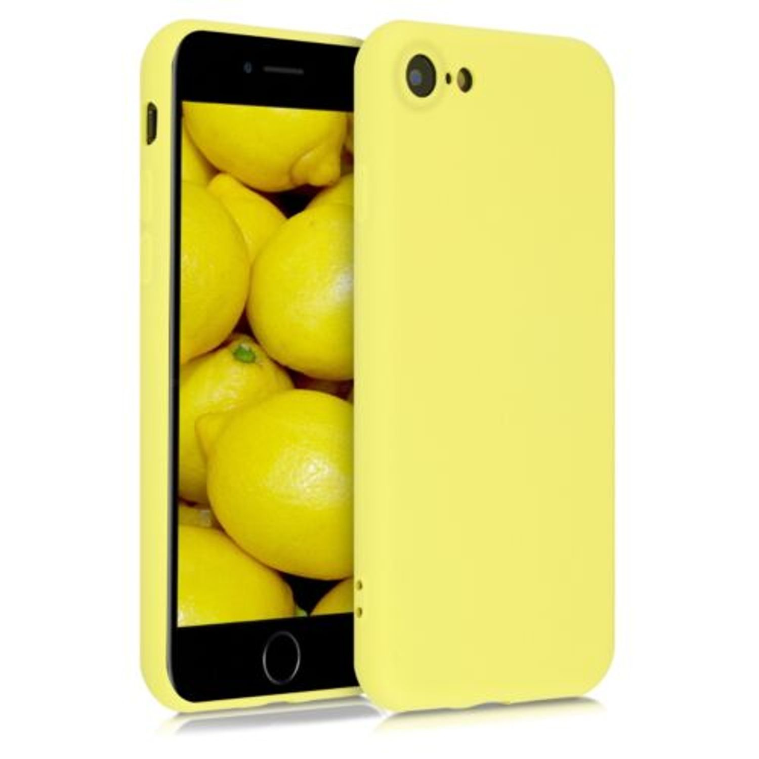 Husa pentru Apple iPhone 8/iPhone 7/iPhone SE 2, Silicon, Galben, 49979.119 fotografia produsului