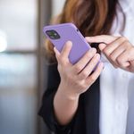 Husa pentru iPhone 11, Silicon, Mov, 49724.222 fotografia produsului View 10 S