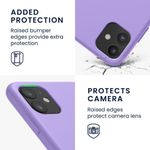 Husa pentru iPhone 11, Silicon, Mov, 49724.222 fotografia produsului View 4 S