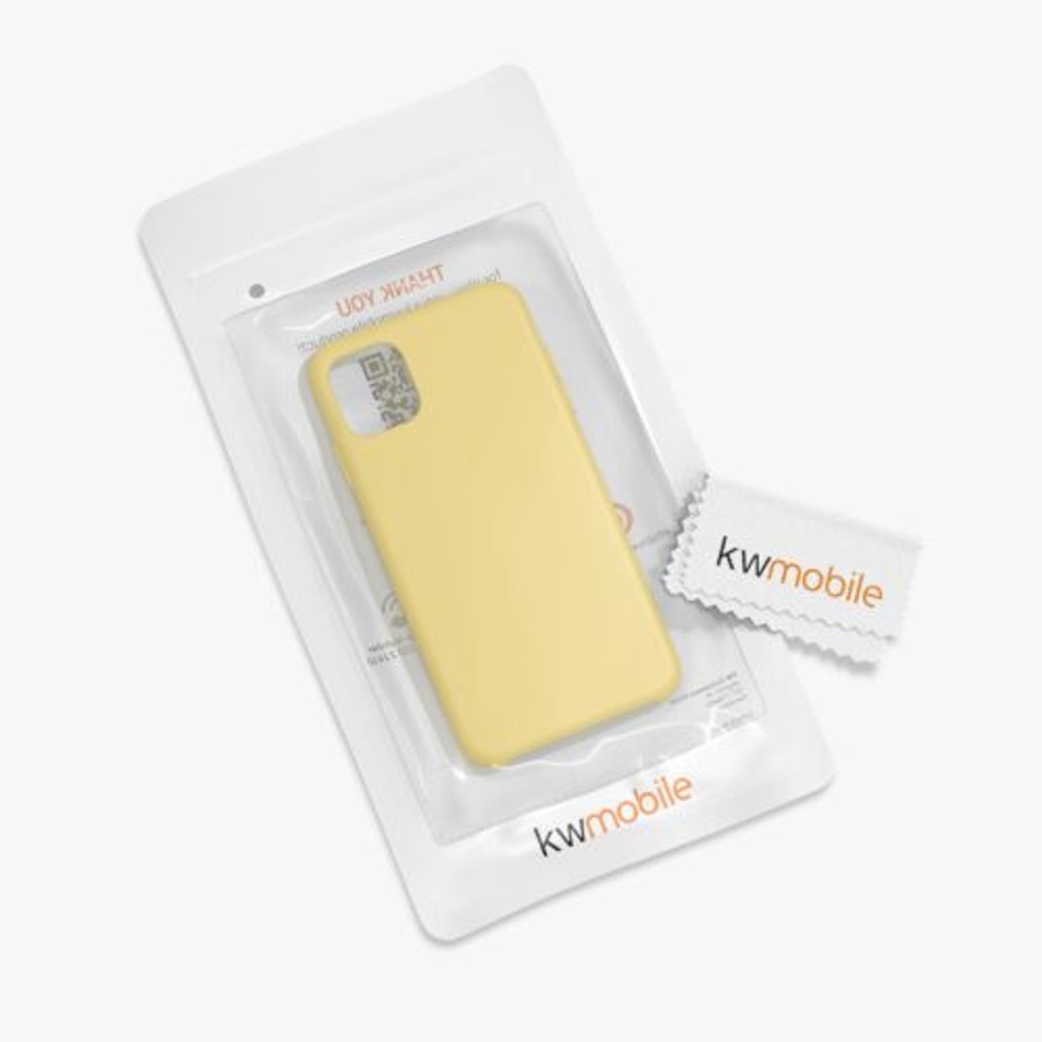 Husa pentru Apple iPhone 11, Silicon, Galben, 49724.216 fotografia produsului View 9 L