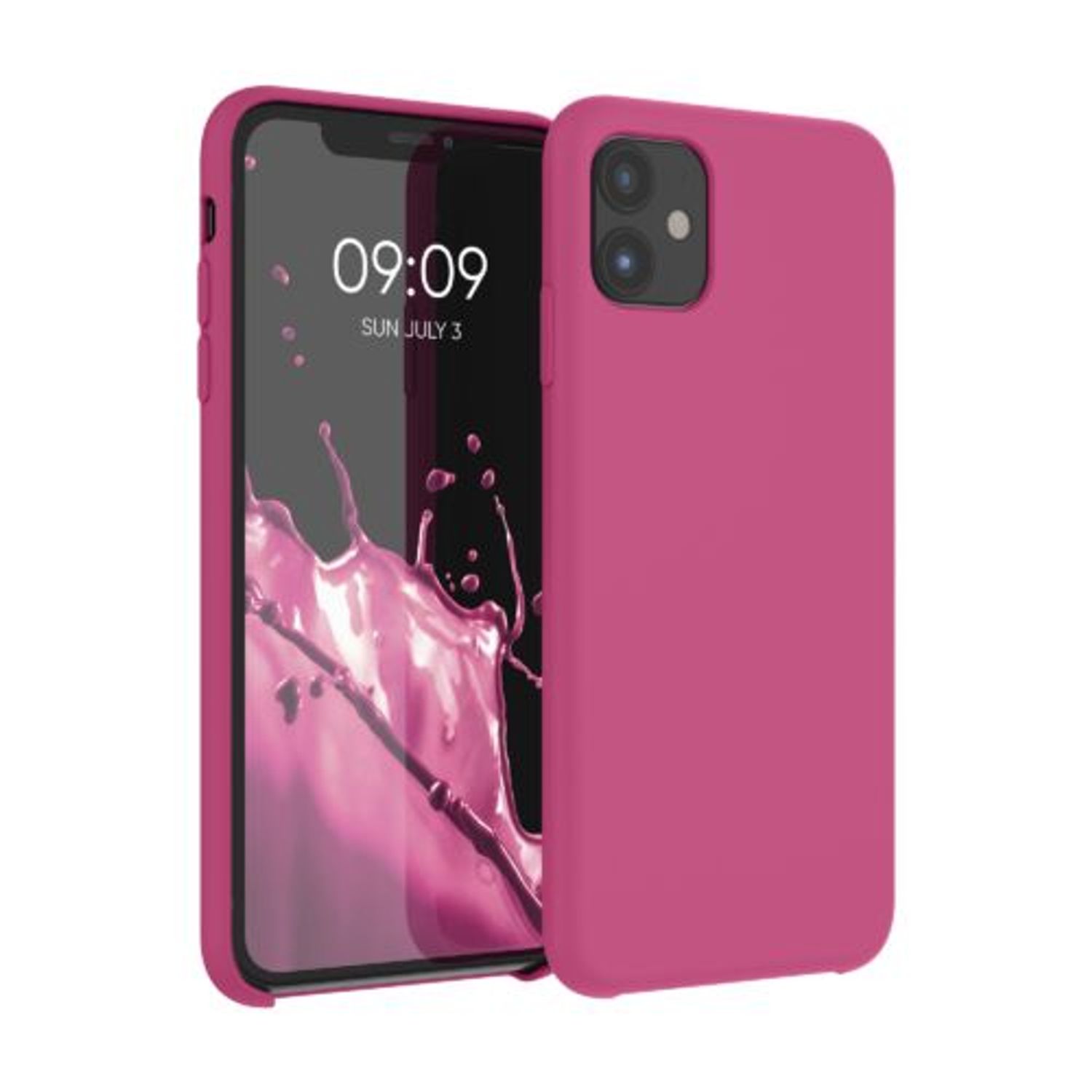 Husa pentru Apple iPhone 11, Silicon, Roz, 49724.213 fotografia produsului