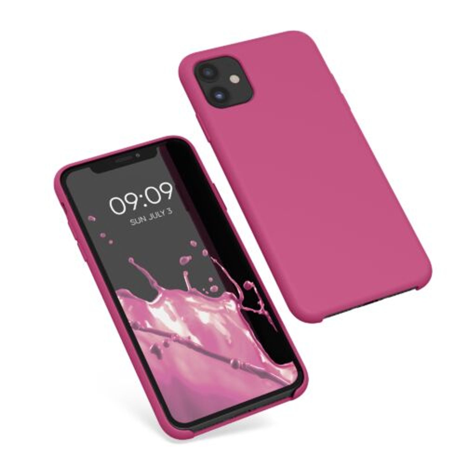 Husa pentru Apple iPhone 11, Silicon, Roz, 49724.213 fotografia produsului View 2 L