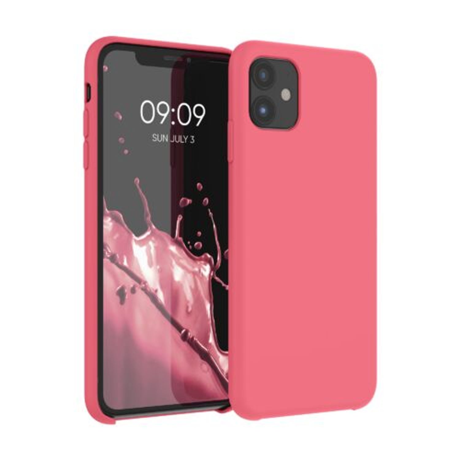 Husa pentru Apple iPhone 11, Silicon, Roz, 49724.219 fotografia produsului