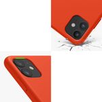 Husa pentru Apple iPhone 11, Silicon, Portocaliu, 49724.218 fotografia produsului View 9 S