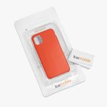 Husa pentru Apple iPhone 11, Silicon, Portocaliu, 49724.218 fotografia produsului View 8 S