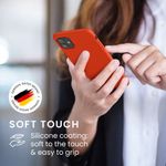 Husa pentru Apple iPhone 11, Silicon, Portocaliu, 49724.218 fotografia produsului View 5 S