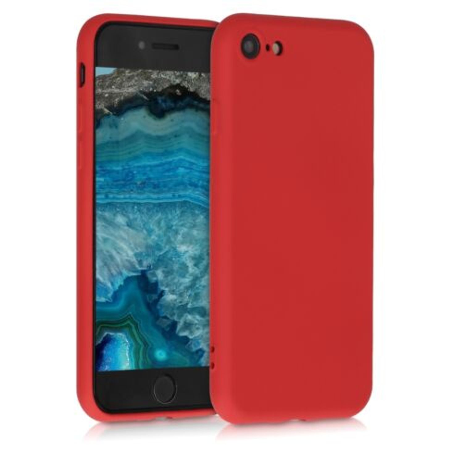 Husa pentru Apple iPhone 8/iPhone 7/iPhone SE 2, Silicon, Rosu, 49979.09 fotografia produsului