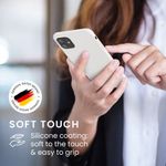 Husa pentru Apple iPhone 11, Silicon, Bej, 49724.16 fotografia produsului View 5 S