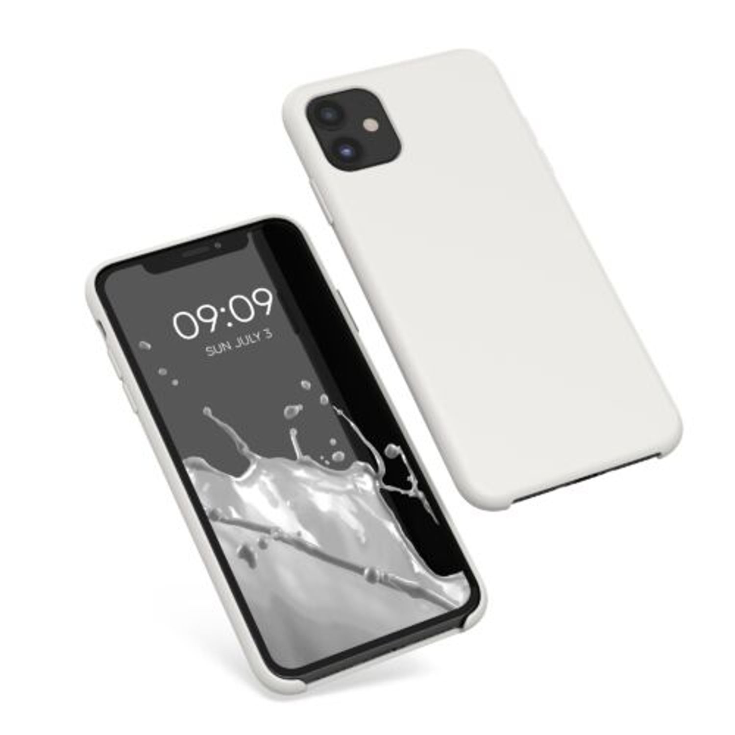 Husa pentru Apple iPhone 11, Silicon, Bej, 49724.16 fotografia produsului View 2 L