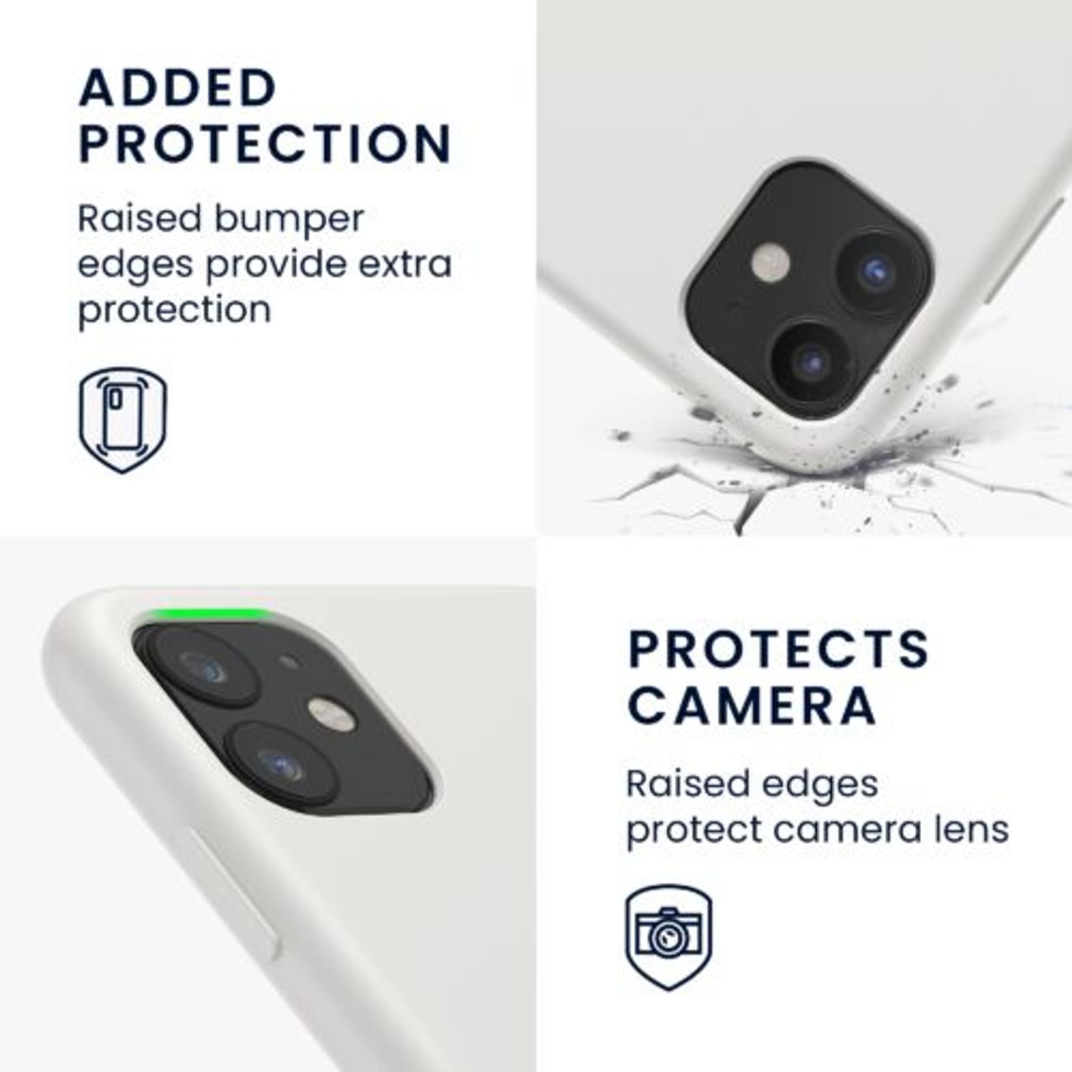 Husa pentru Apple iPhone 11, Silicon, Bej, 49724.16 fotografia produsului View 4 L