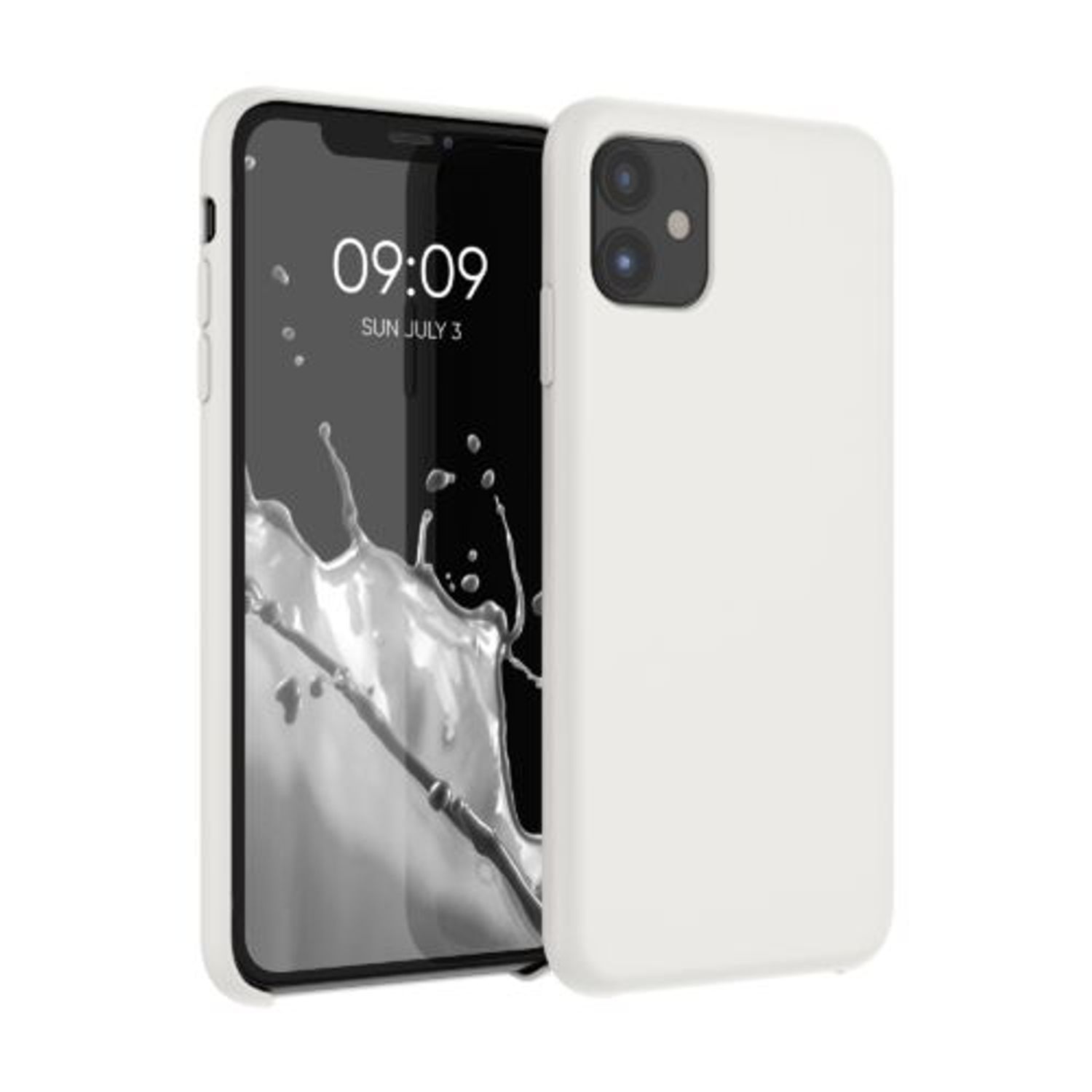 Husa pentru Apple iPhone 11, Silicon, Bej, 49724.16 fotografia produsului