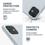 Husa pentru Apple iPhone 11, Silicon, Gri, 49724.70 fotografia produsului View 4 S