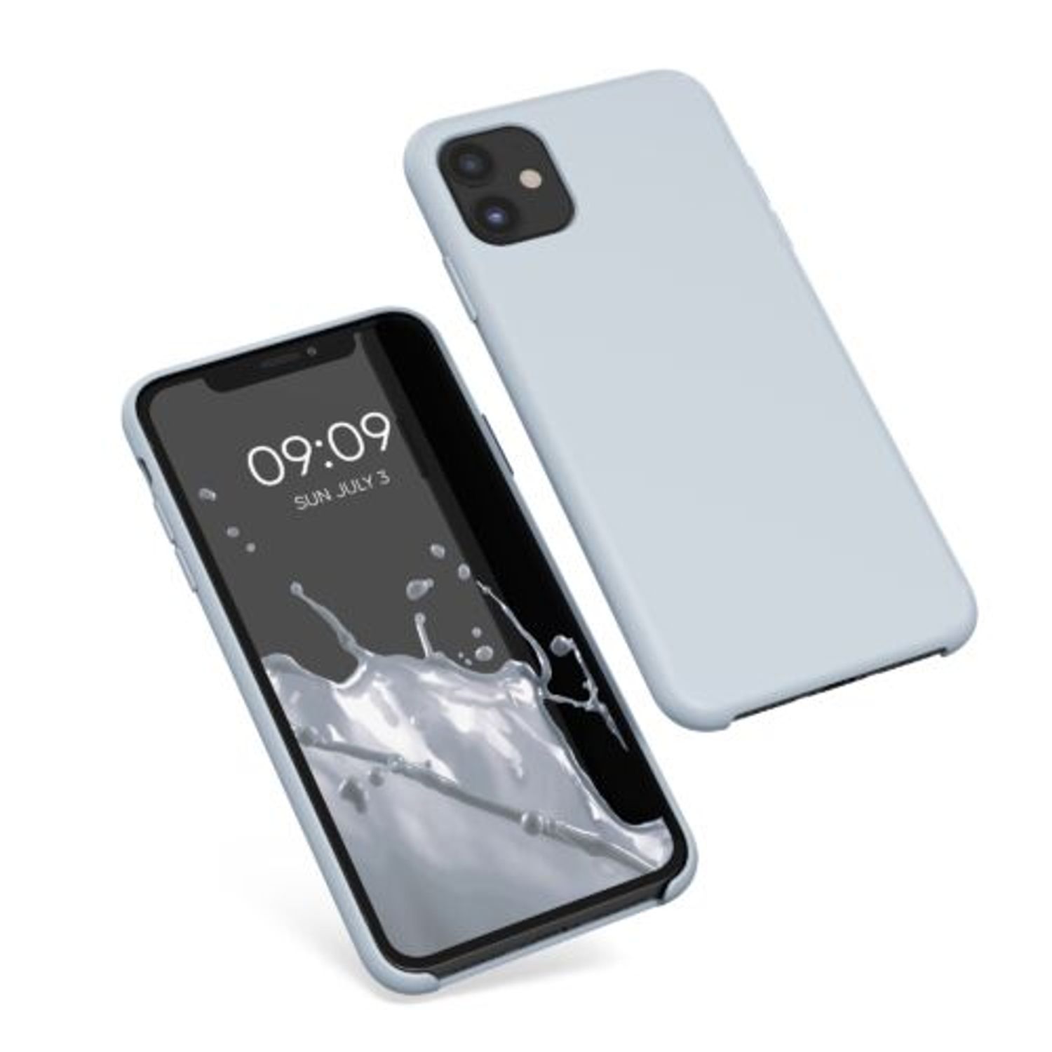 Husa pentru Apple iPhone 11, Silicon, Gri, 49724.70 fotografia produsului View 2 L
