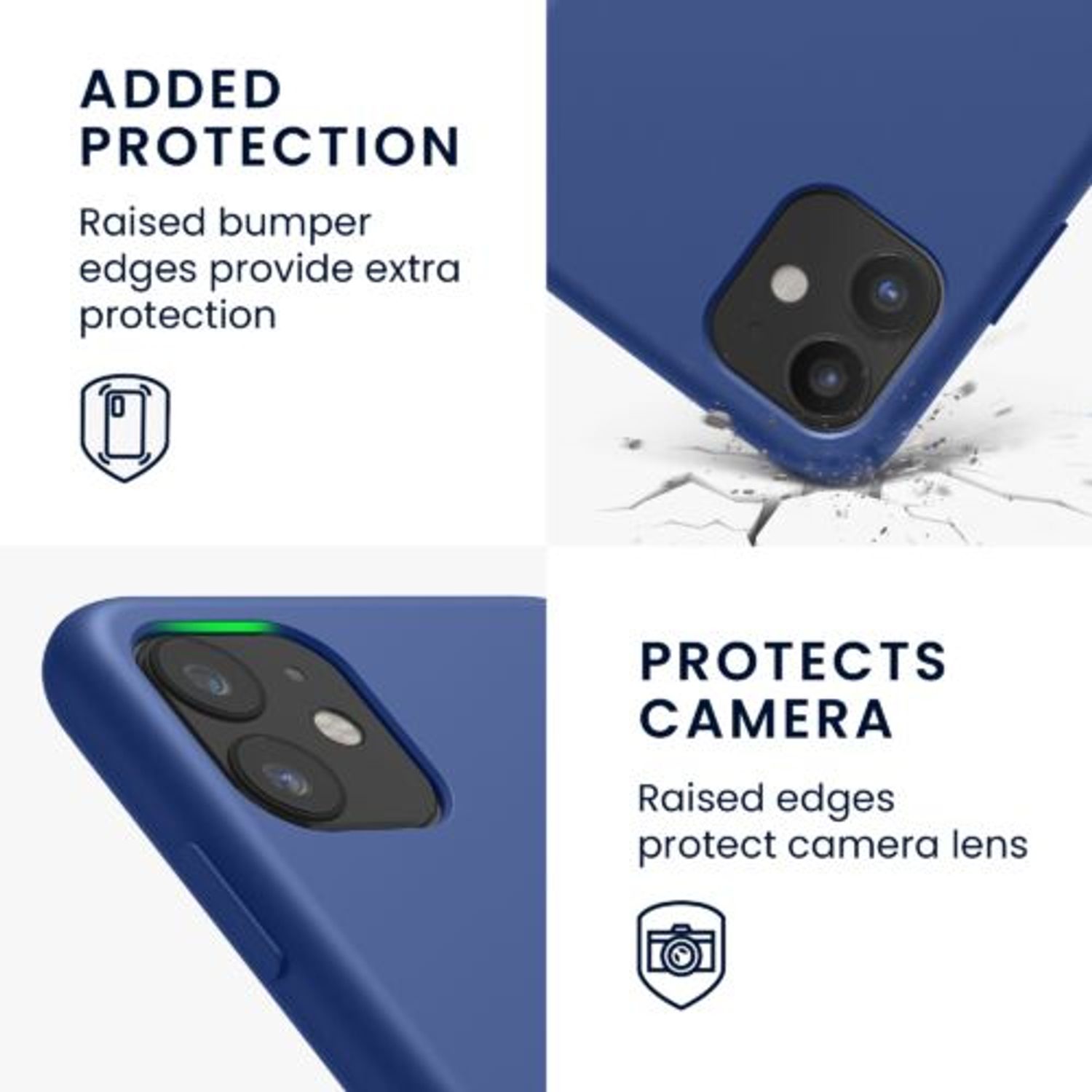 Husa pentru Apple iPhone 11, Silicon, Albastru, 49724.116 fotografia produsului View 4 L