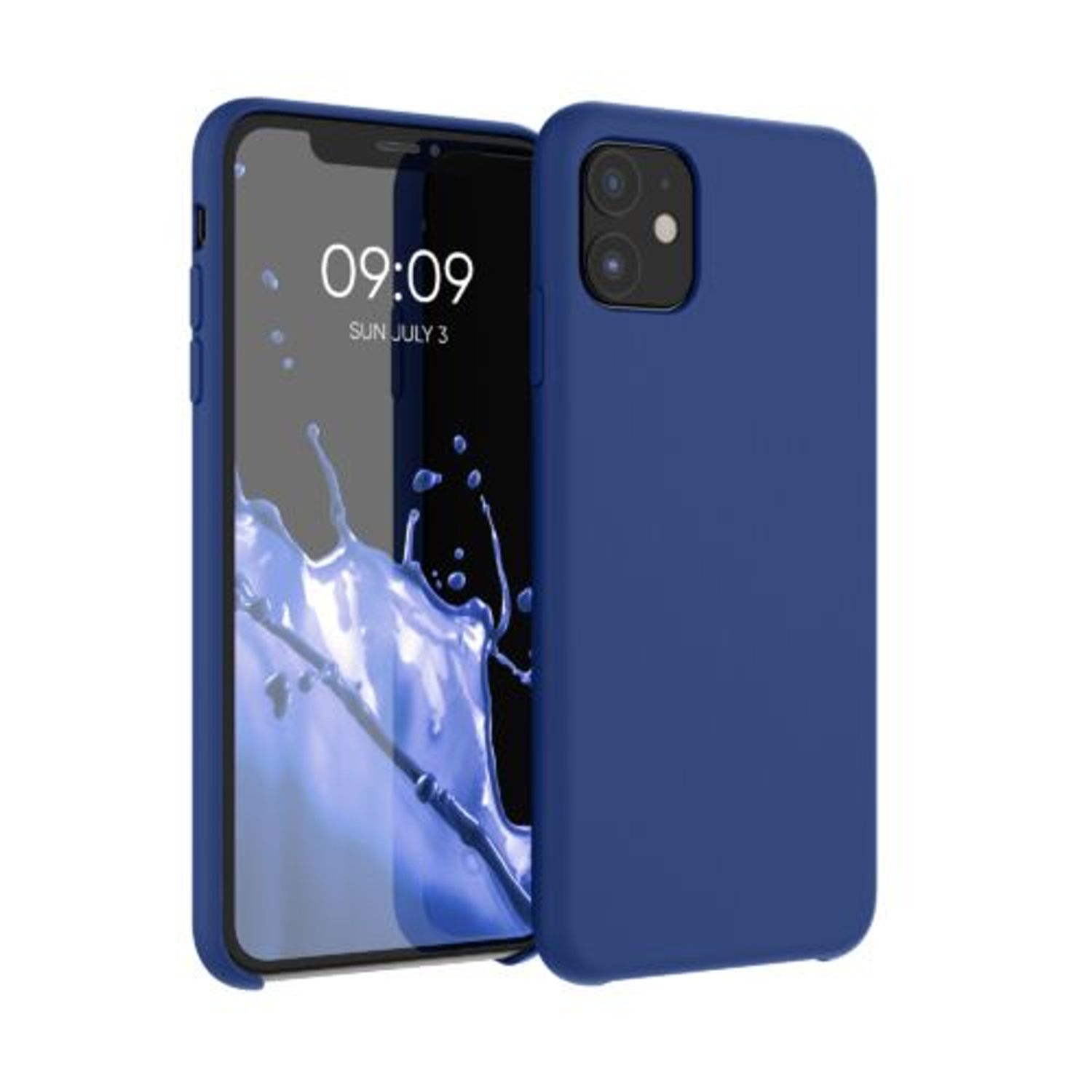 Husa pentru Apple iPhone 11, Silicon, Albastru, 49724.116 fotografia produsului
