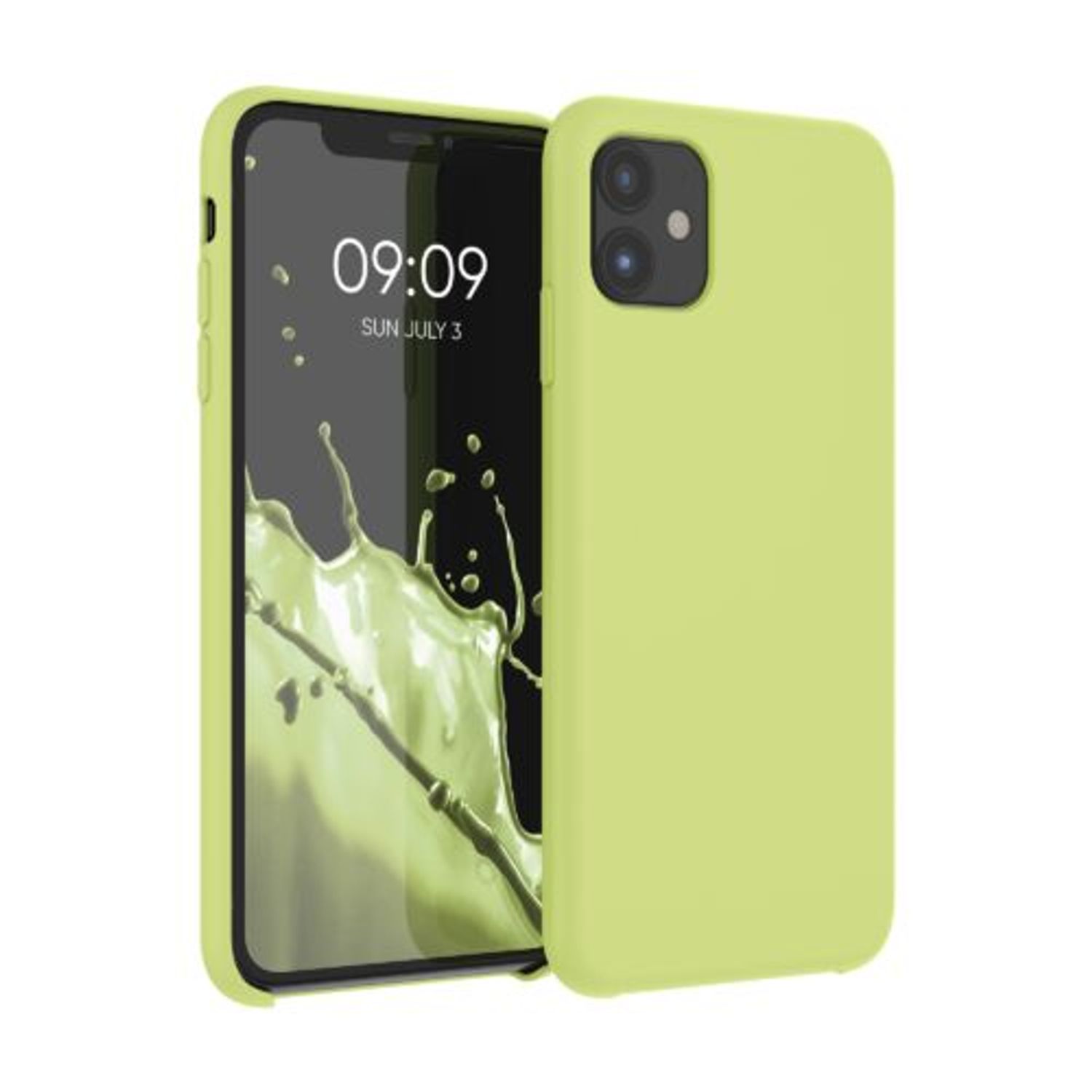 Husa pentru Apple iPhone 11, Silicon, Verde, 49724.174 fotografia produsului