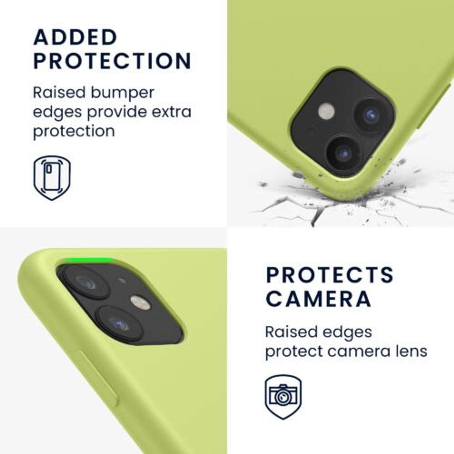 Husa pentru Apple iPhone 11, Silicon, Verde, 49724.174 fotografia produsului View 4 L