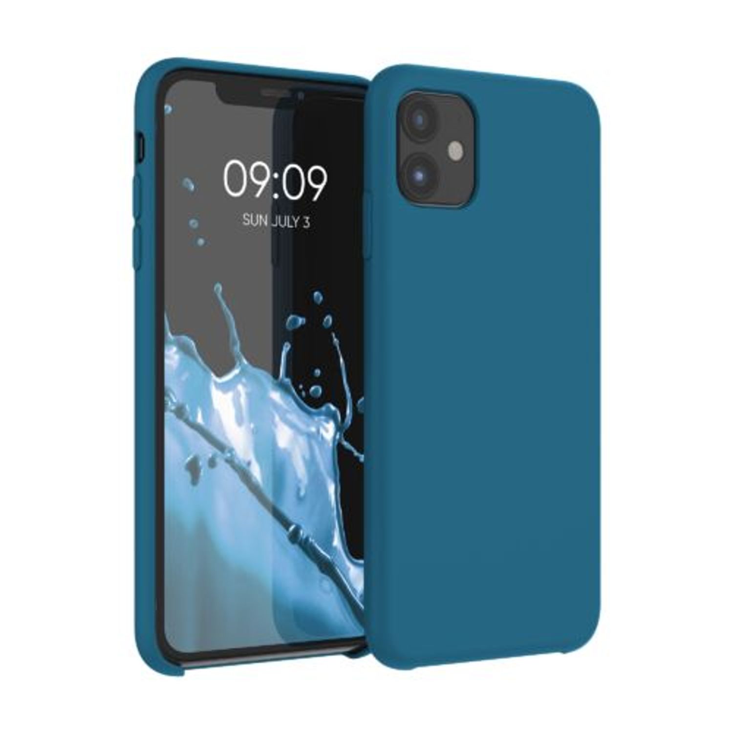Husa pentru Apple iPhone 11, Silicon, Verde, 49724.57 fotografia produsului