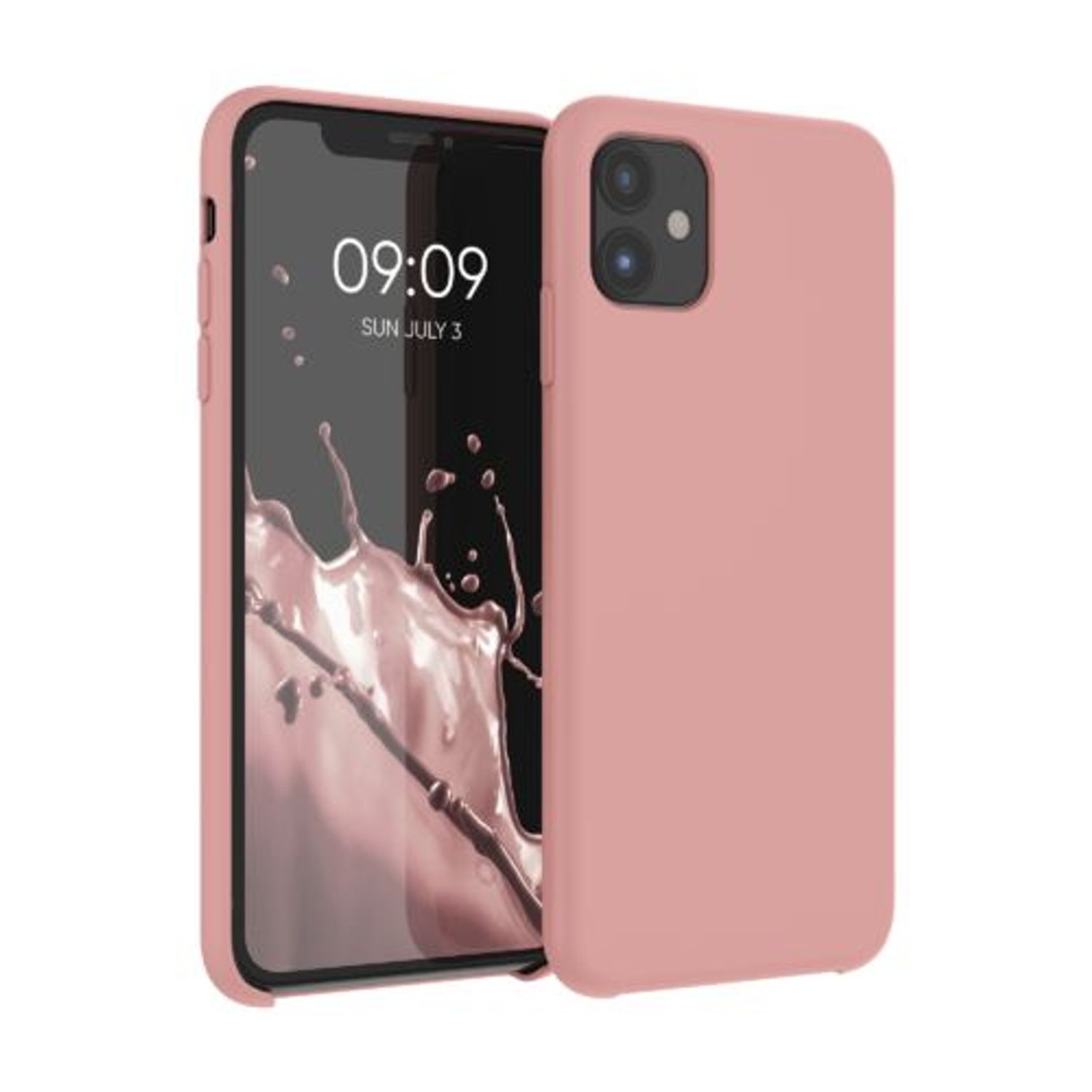 Husa pentru Apple iPhone 11, Silicon, Roz, 49724.193 fotografia produsului