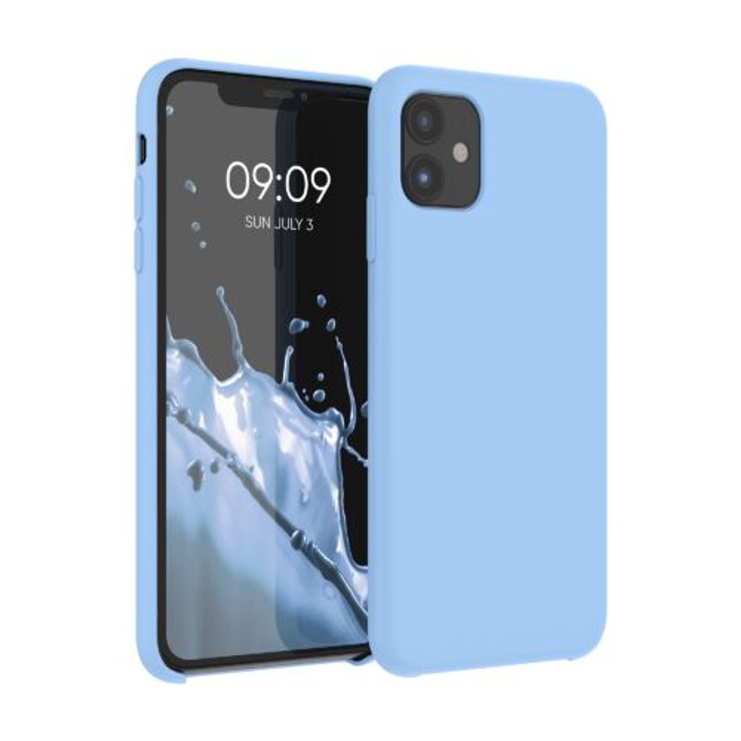 Husa pentru Apple iPhone 11, Silicon, Albastru, 49724.161 fotografia produsului