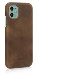 Husa pentru Apple iPhone 11, Piele naturala, Maro, 49737.05 fotografia produsului View 7 S