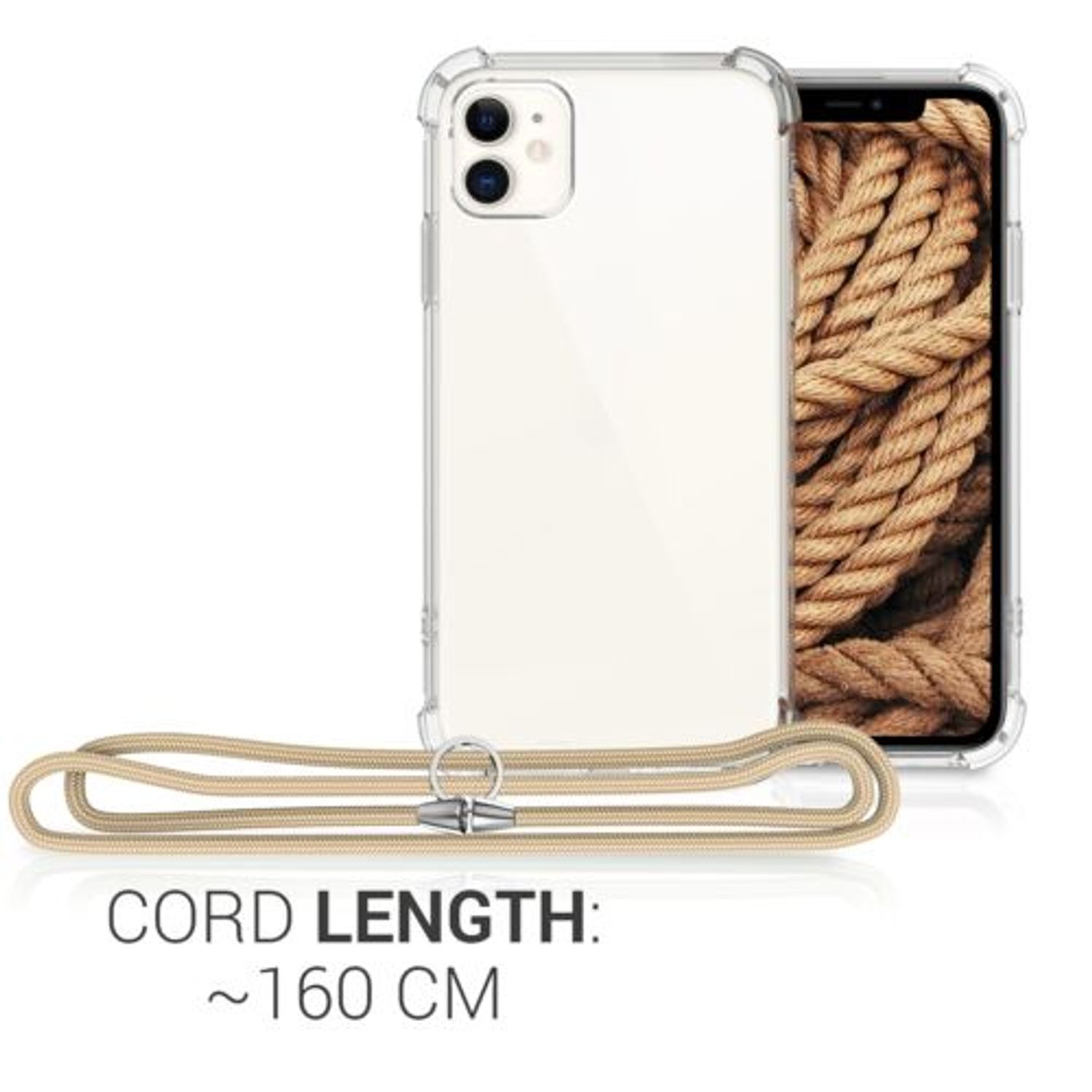 Husa pentru iPhone 11, Silicon, Transparent, 49740.10 fotografia produsului View 4 L