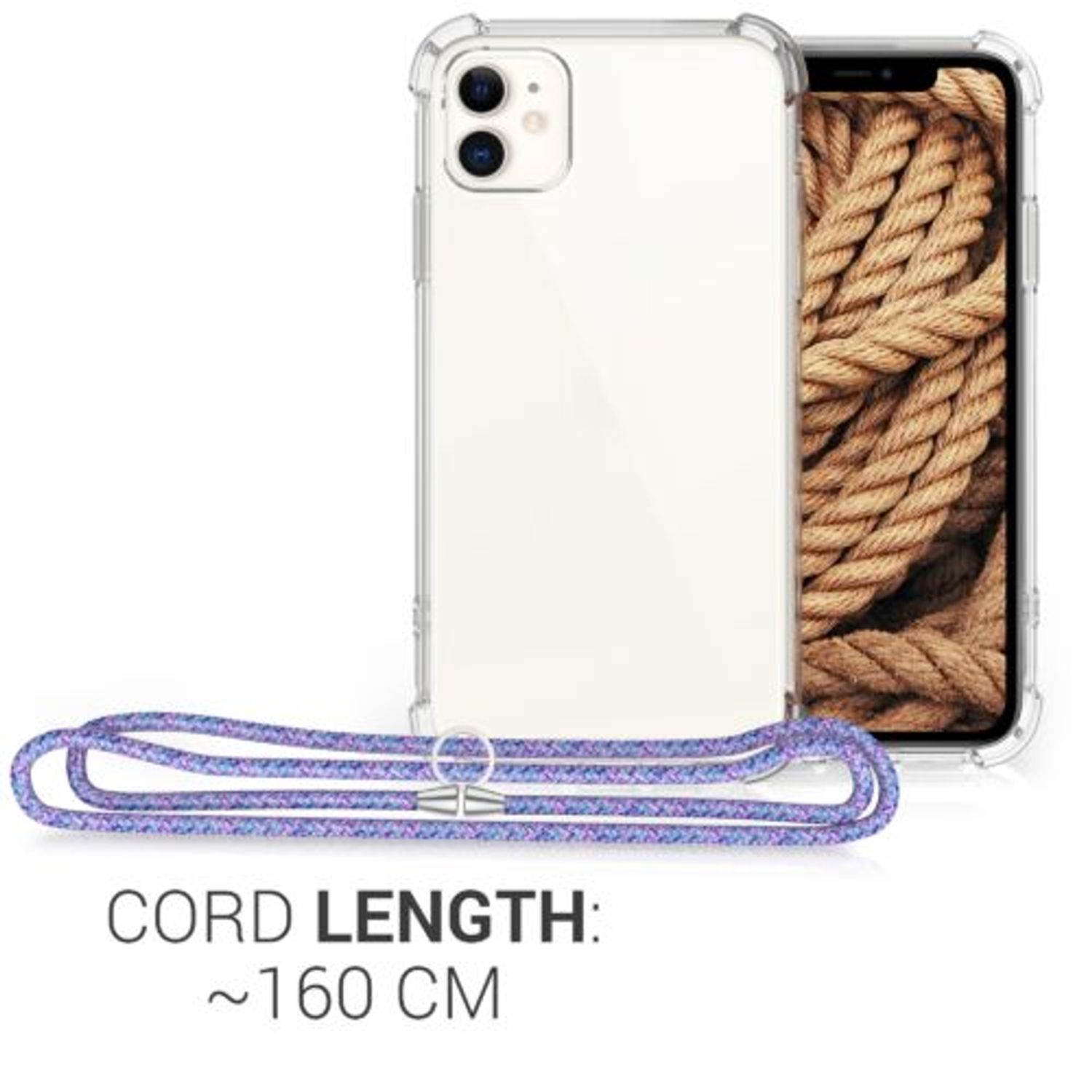 Husa pentru iPhone 11, Silicon, Transparent, 49740.12 fotografia produsului View 4 L