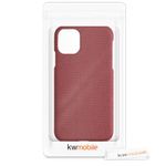 Husa pentru iPhone 11, Textil, Rosu, 55755.76 fotografia produsului View 9 S
