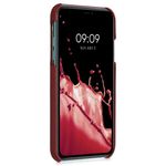 Husa pentru iPhone 11, Textil, Rosu, 55755.76 fotografia produsului View 5 S