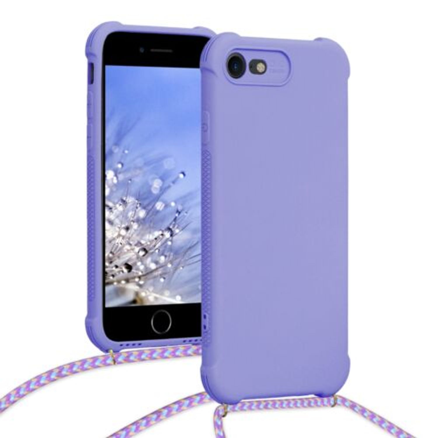 Husa pentru Apple iPhone 8/iPhone 7/iPhone SE 2, Silicon, Mov, 49920.108 fotografia produsului View 7 L